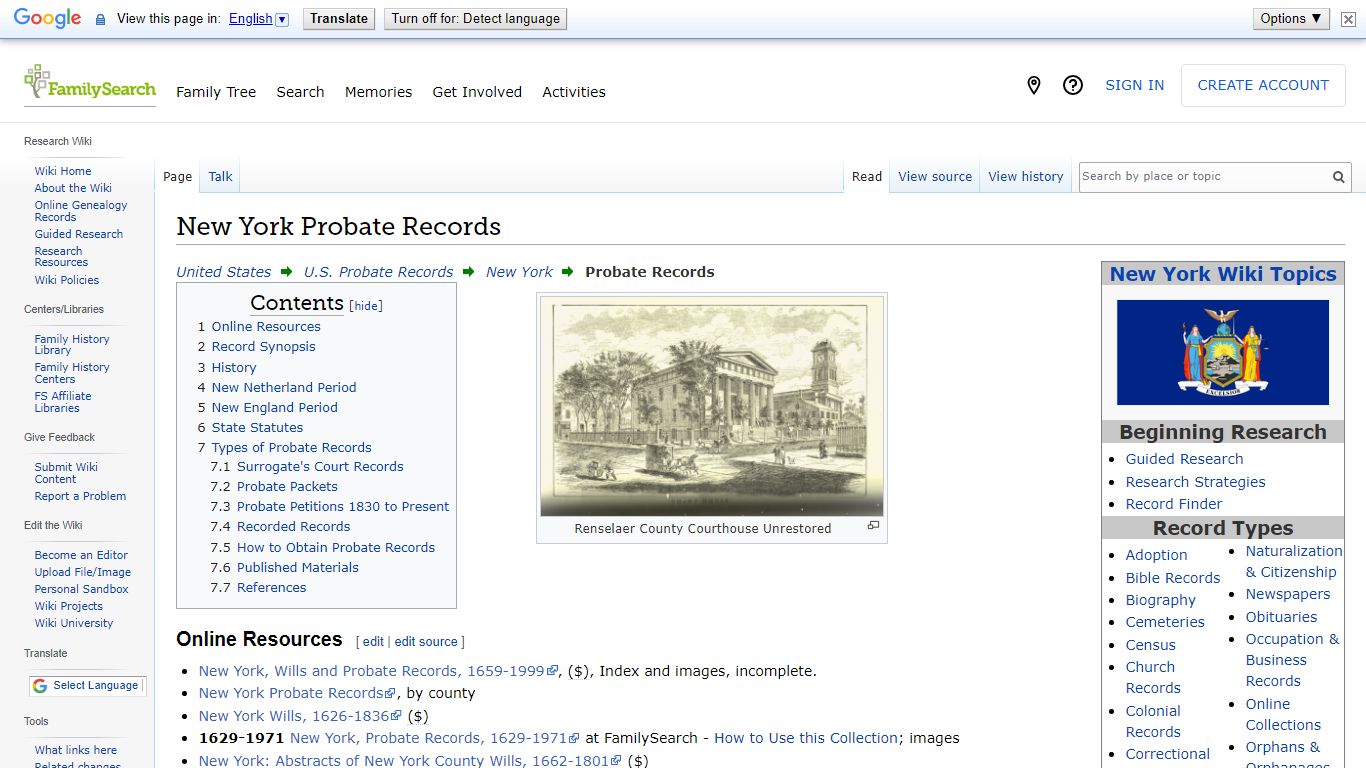 New York Probate Records • FamilySearch